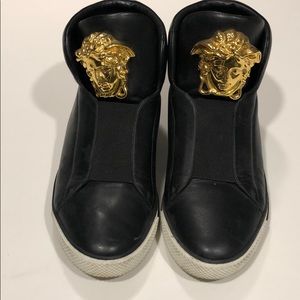 SLIP-ON HIGH-TOP PALAZZO SNEAKERS